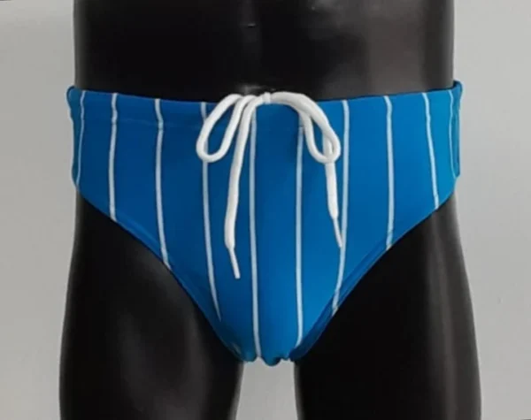 031 Men' s Striped Swimming Brief - End of range clearance - Image 6