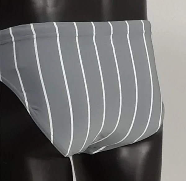 031 Men' s Striped Swimming Brief - End of range clearance - Image 7