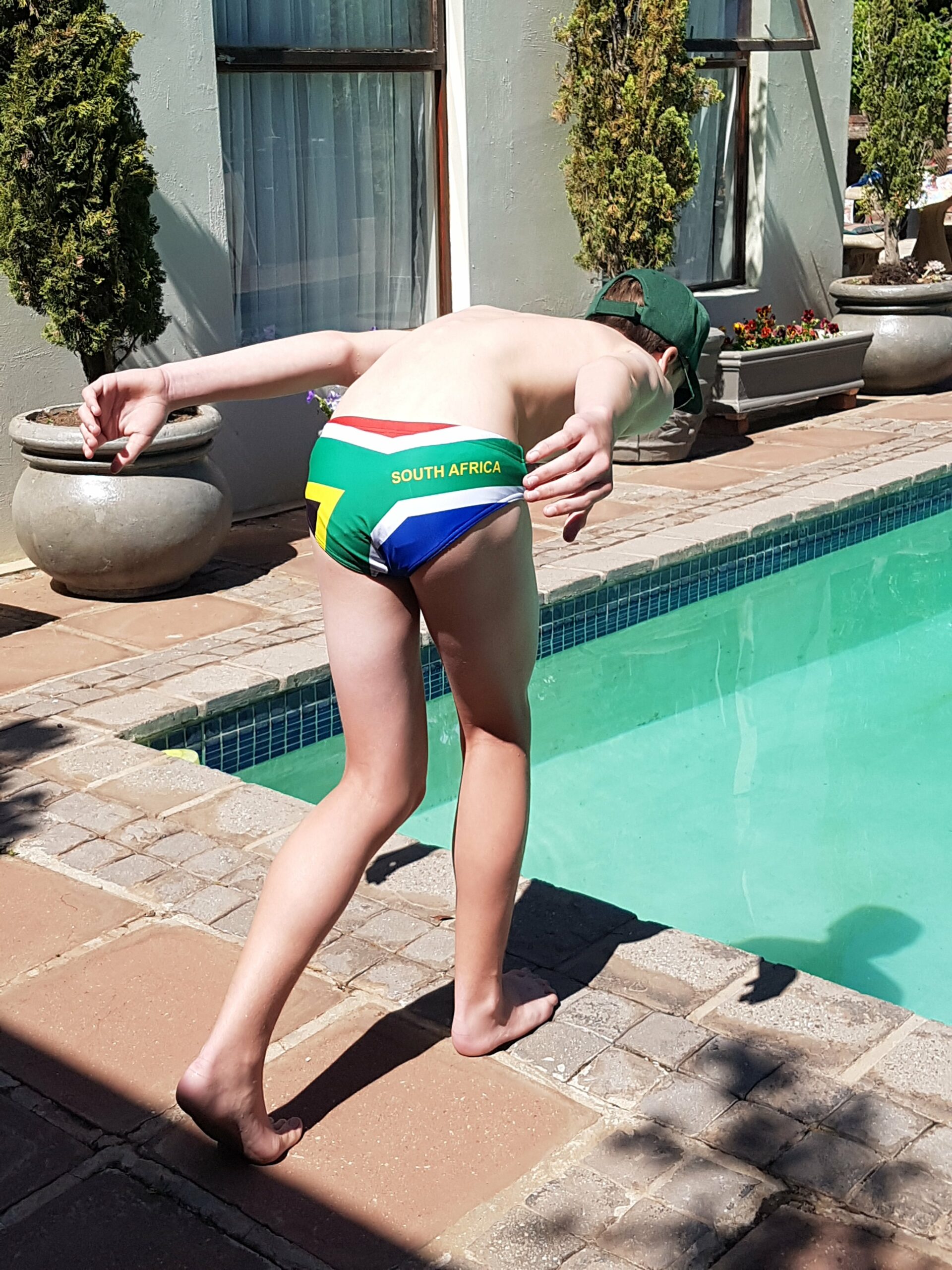 777 SA Flag Swimming Briefs – Boys